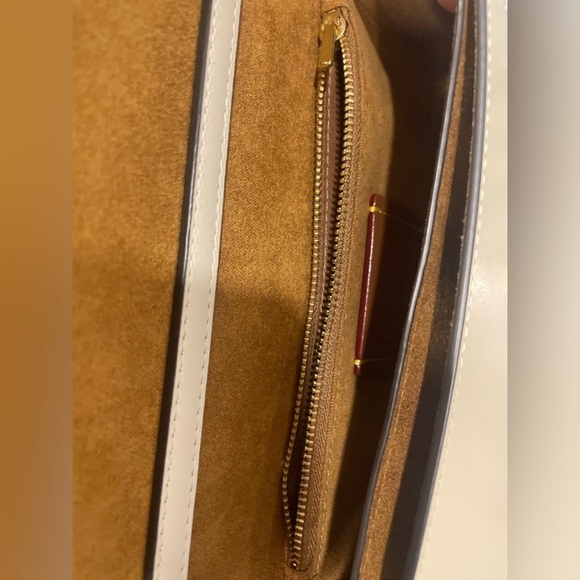 COACH Hutton Colorblock Leather Shoulder Bag - Picture 5 of 6